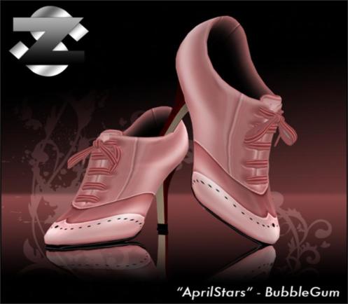 ~* ZHAO *~ Shoes ~ AprilStars - Bubblegum